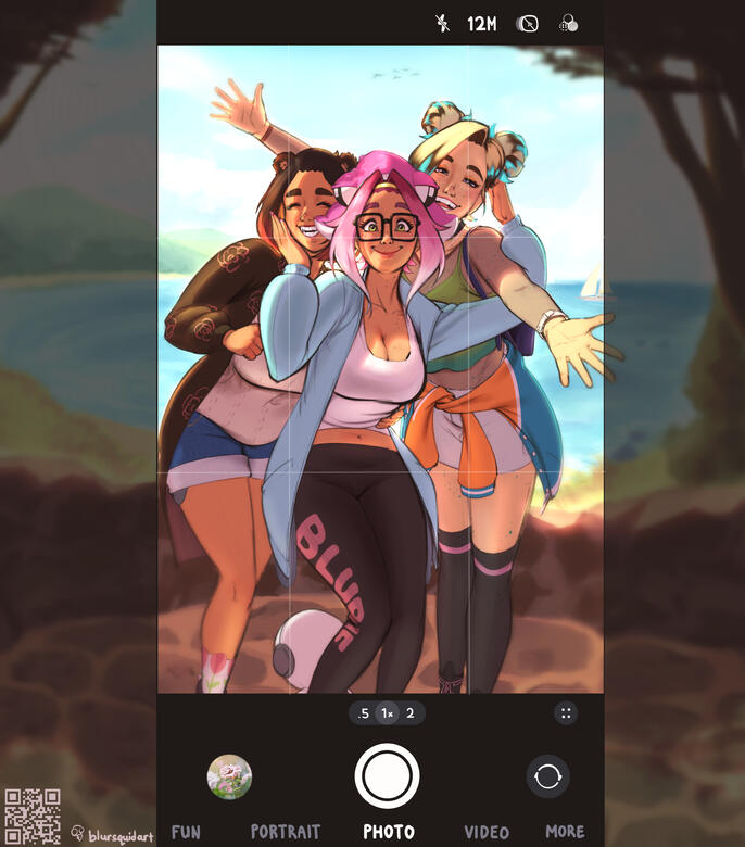 Example: $500 (rendered + 3 add character + simple background)